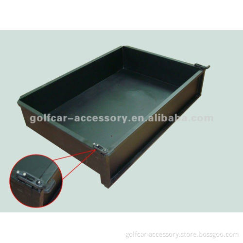 Golf cart steel utility box